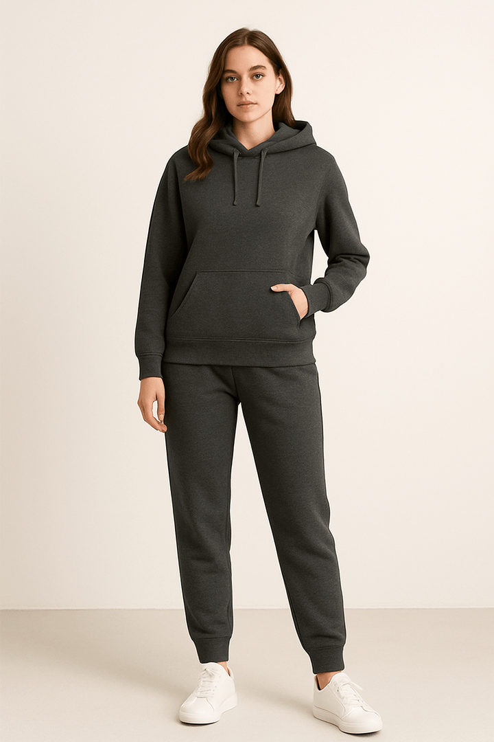 Unisex Hoodie Tracksuit Set | Casual Jogger Outfit