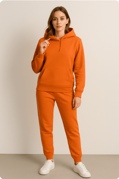 Unisex Hoodie Tracksuit Set | Casual Jogger Outfit