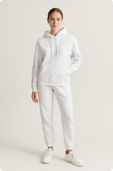 Unisex Hoodie Tracksuit Set | Casual Jogger Outfit