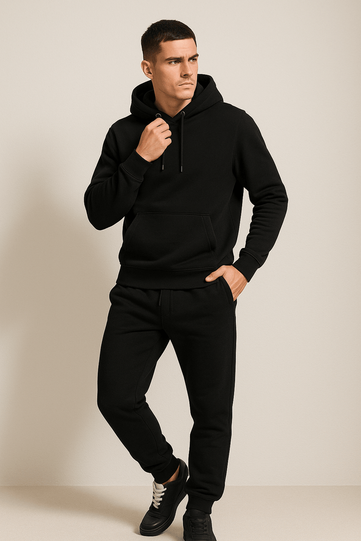 Unisex Hoodie Tracksuit Set | Casual Jogger Outfit