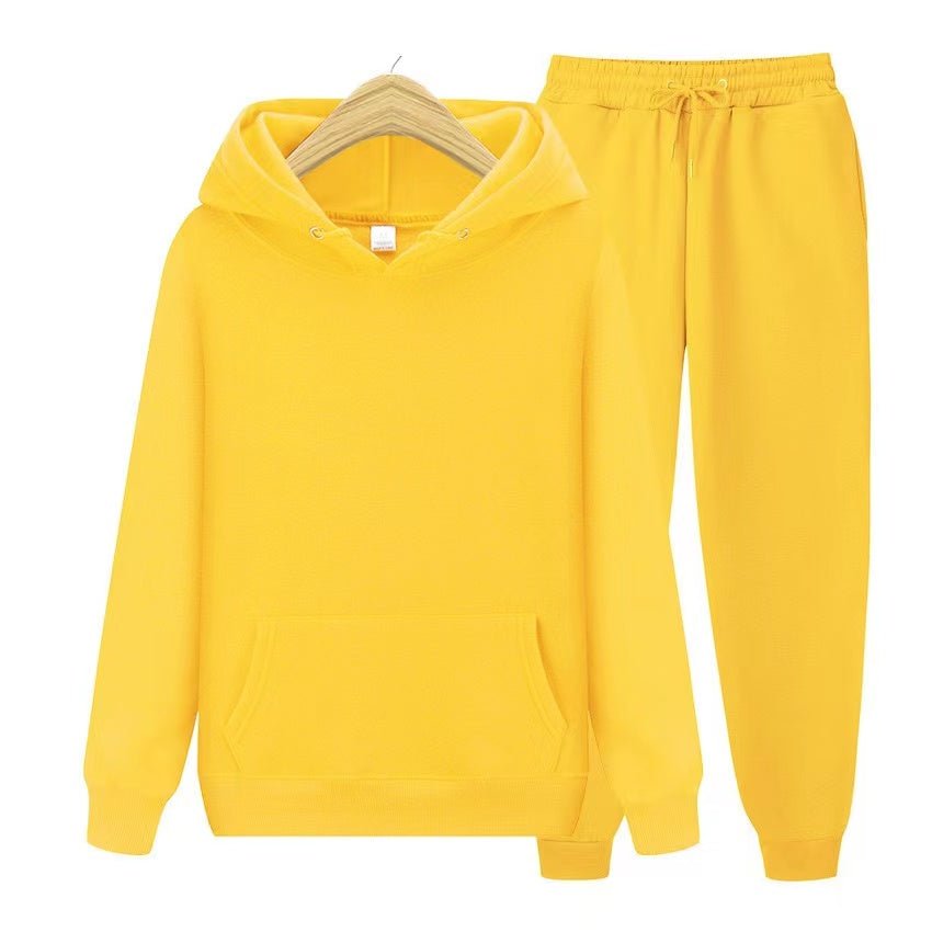 Unisex Hoodie Tracksuit Set | Casual Jogger Outfit