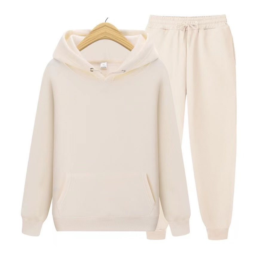 Unisex Hoodie Tracksuit Set | Casual Jogger Outfit