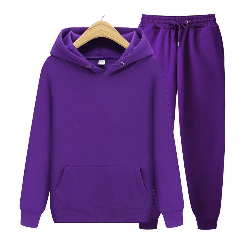 Unisex Hoodie Tracksuit Set | Casual Jogger Outfit