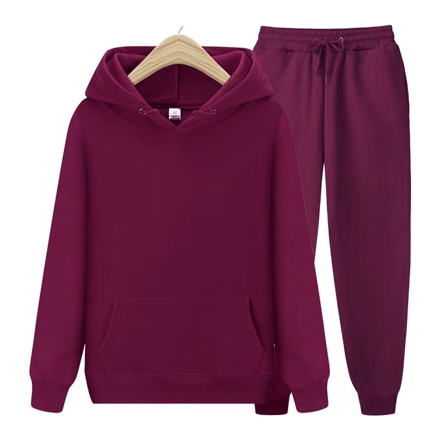Unisex Hoodie Tracksuit Set | Casual Jogger Outfit