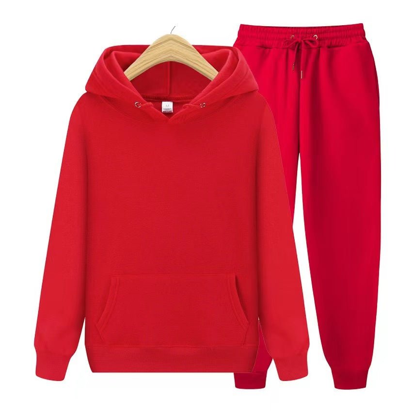 Unisex Hoodie Tracksuit Set | Casual Jogger Outfit