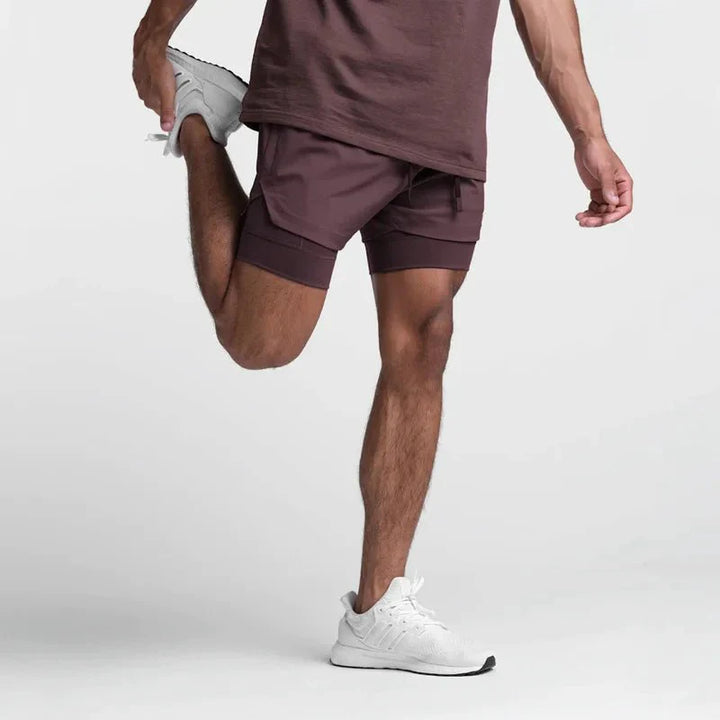 Athletic Performance Shorts | Moisture-Wicking Stretch Fit