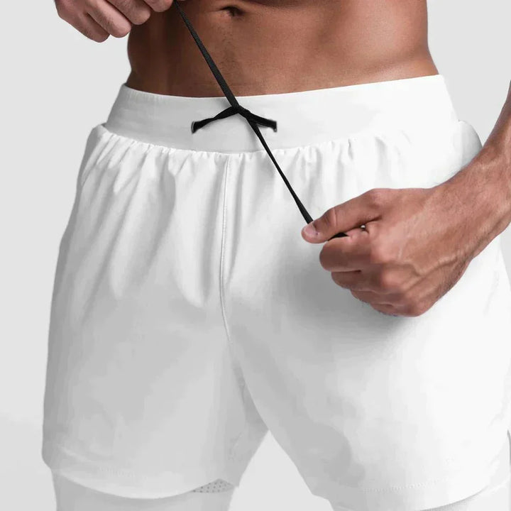 Athletic Performance Shorts | Moisture-Wicking Stretch Fit