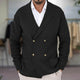 Men’s Double-Breasted Knit Blazer | Casual