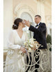 Women’s A-Line V-Neck Wedding Dress | Midi