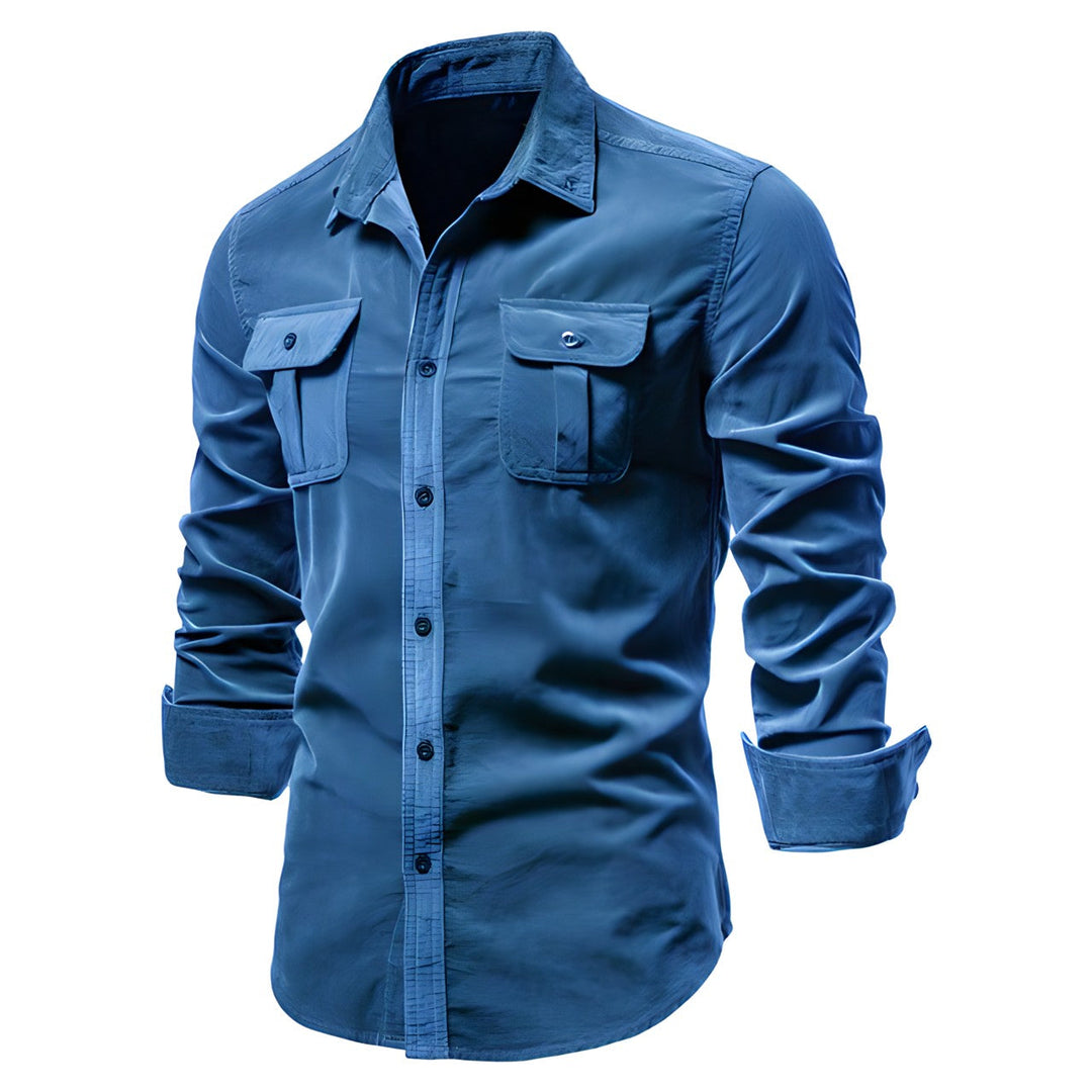 Men’s Button-Up Shirt | Pocket Detail