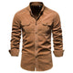 Men’s Button-Up Shirt | Pocket Detail