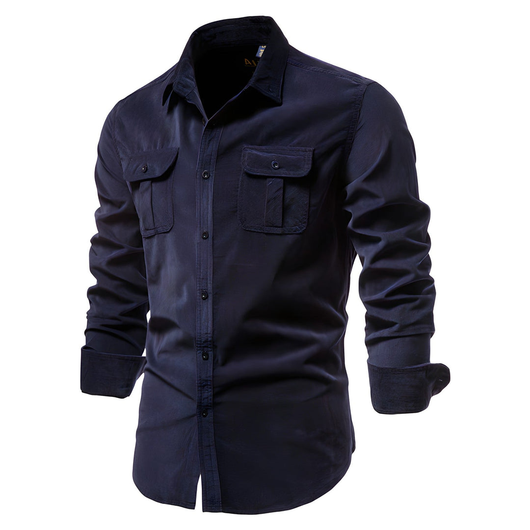 Men’s Button-Up Shirt | Pocket Detail