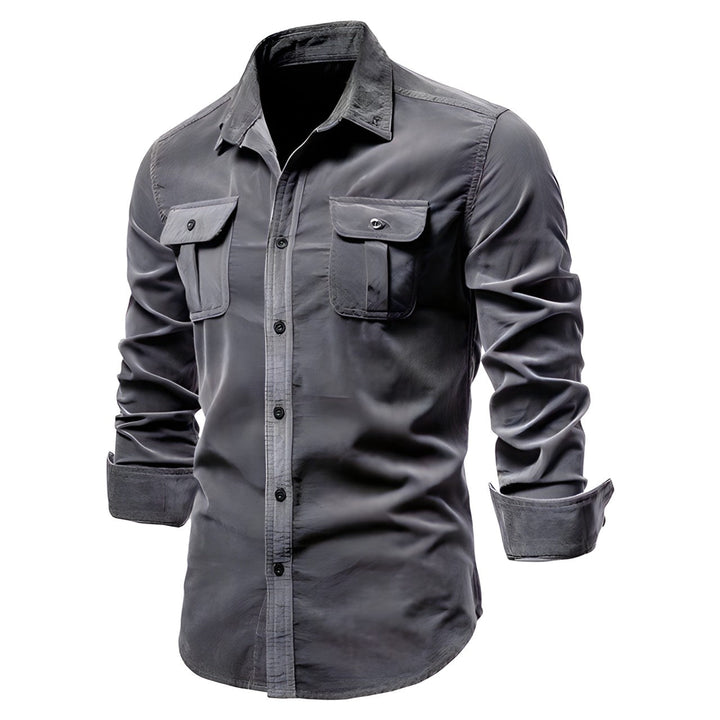 Men’s Button-Up Shirt | Pocket Detail