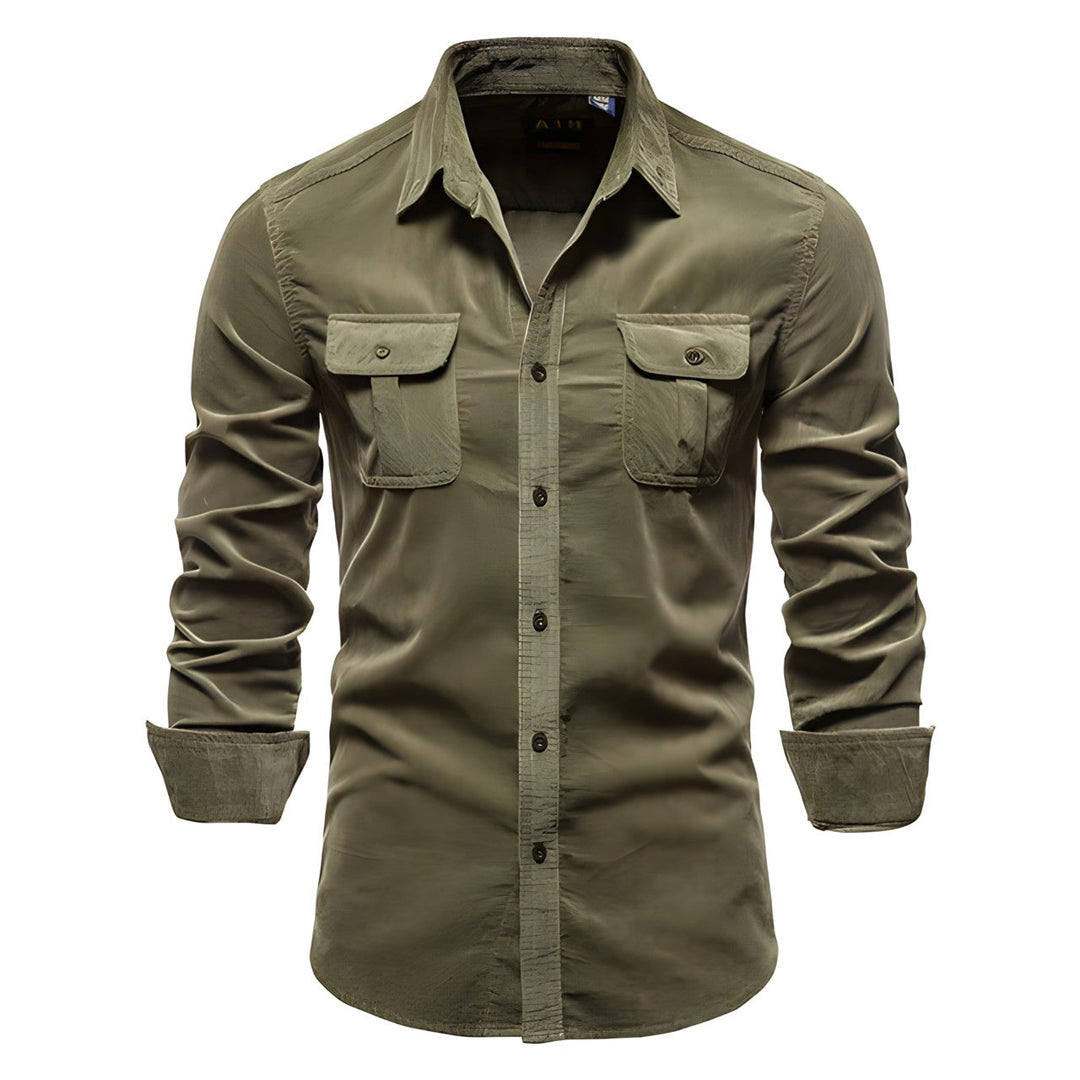 Men’s Button-Up Shirt | Pocket Detail