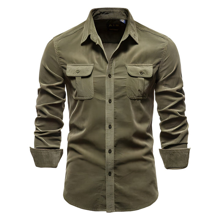 Men’s Button-Up Shirt | Pocket Detail