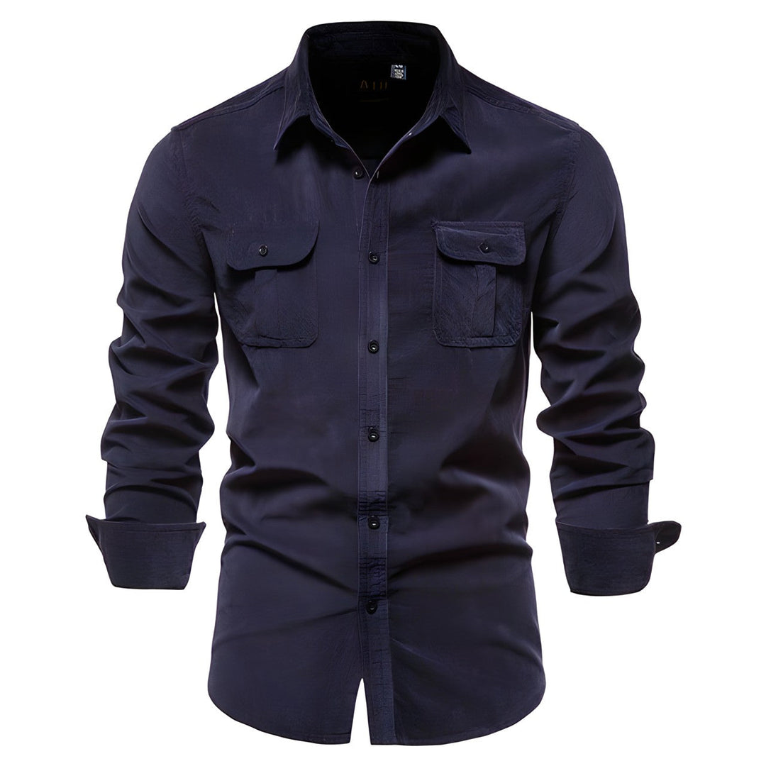 Men’s Button-Up Shirt | Pocket Detail