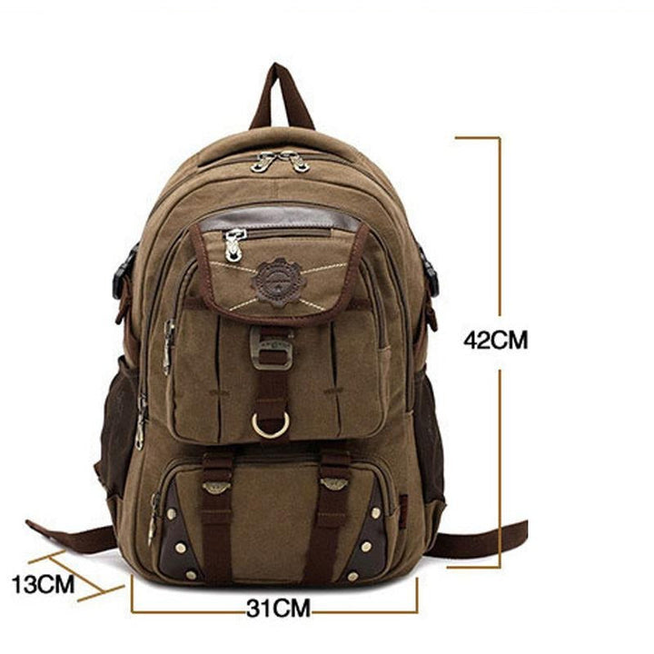 Matias - Men's Durable Canvas Backpacks