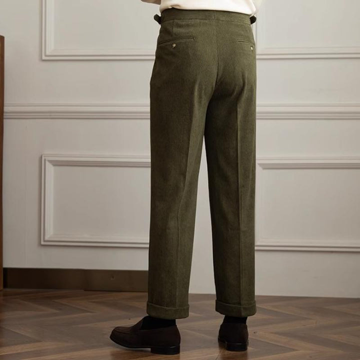 Harrison - Men's Retro Corduroy Naples Trousers