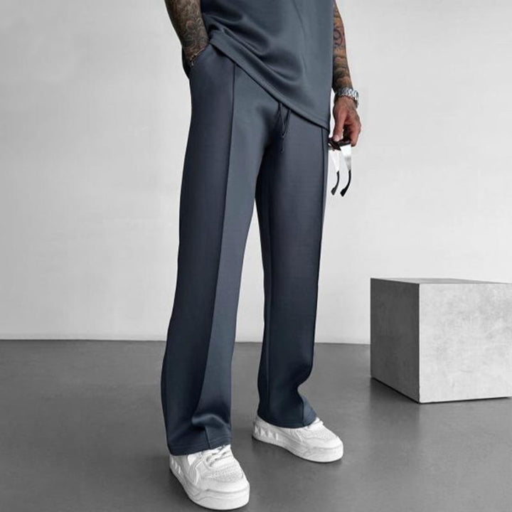 Matthew - Casual straight pants with elastic stretch