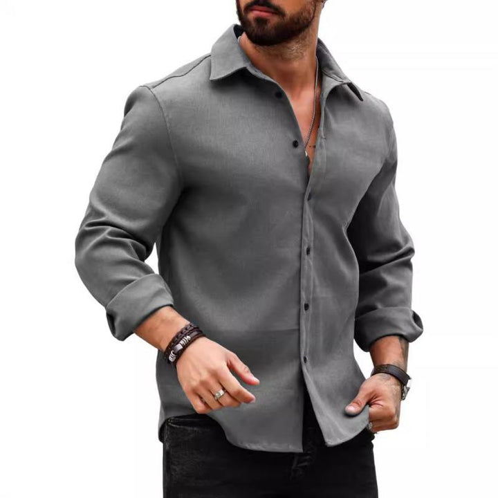 Isaiah - Casual long sleeve cotton shirt