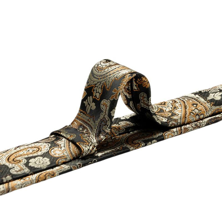 Imran - Men's Paisley Cashew Design Tie