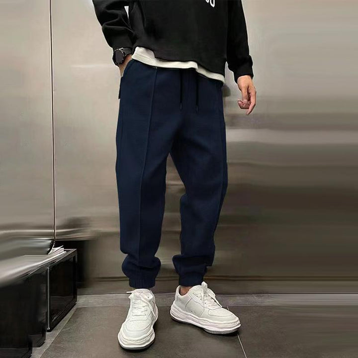 Brody - Men's Casual Sports Pants with Elastic Waist and Plush Fabric