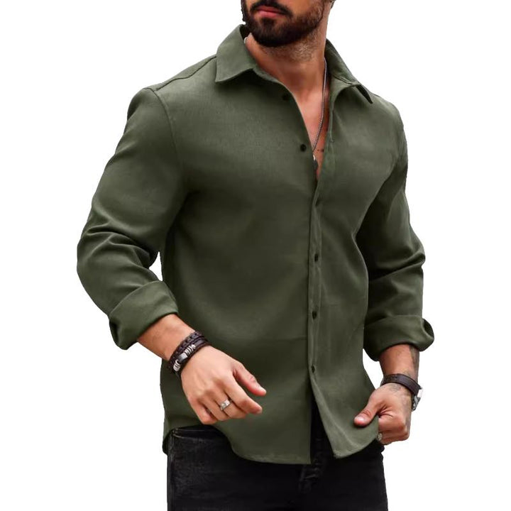 Isaiah - Casual long sleeve cotton shirt
