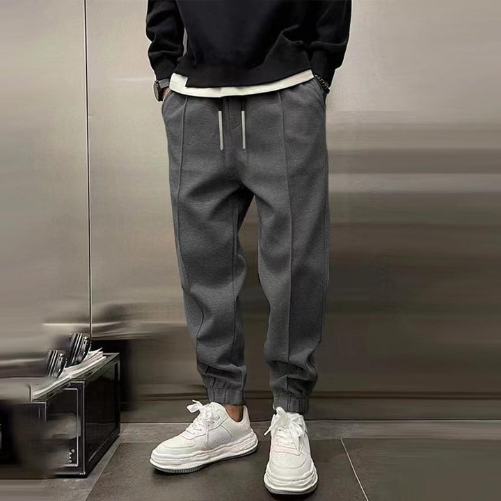 Brody - Men's Casual Sports Pants with Elastic Waist and Plush Fabric