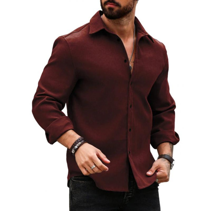Isaiah - Casual long sleeve cotton shirt