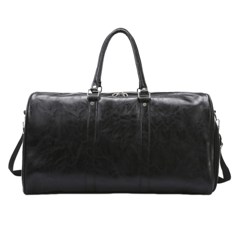 Kendrick - Men's Retro Spacious Leather Gym and Travel Duffel Bag