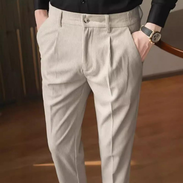 Hudson - Casual business solid corduroy pants