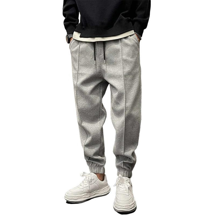 Brody - Men's Casual Sports Pants with Elastic Waist and Plush Fabric