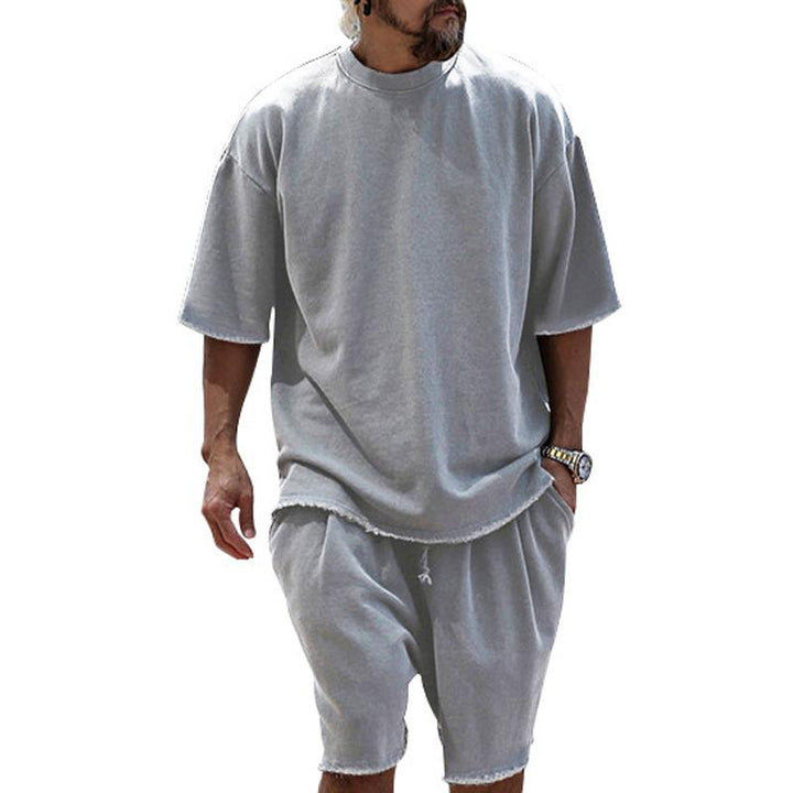 Emil - Men's Fit Short Sleeve Tee and Shorts Set