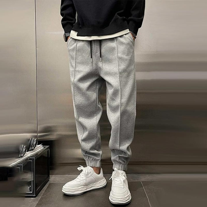 Brody - Men's Casual Sports Pants with Elastic Waist and Plush Fabric
