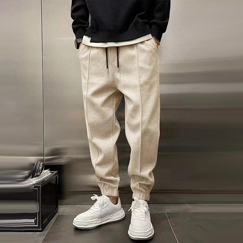 Brody - Men's Casual Sports Pants with Elastic Waist and Plush Fabric