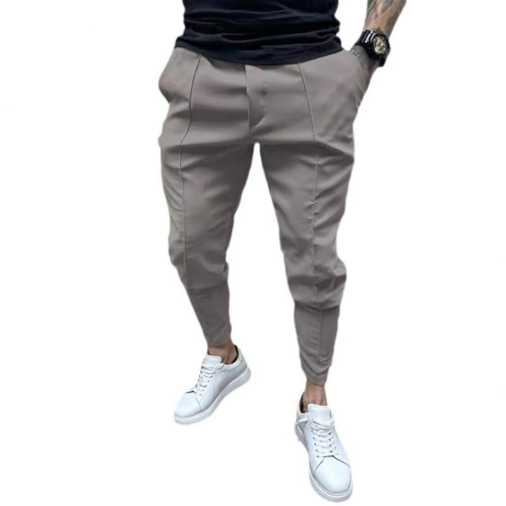 Andrew - Men's Solid Color Drawstring Casual Pants