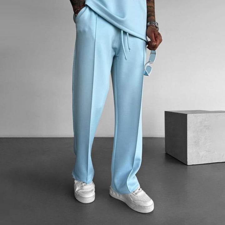 Matthew - Casual straight pants with elastic stretch
