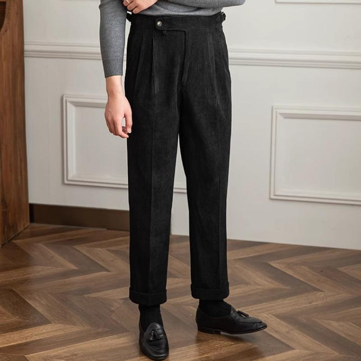 Harrison - Men's Retro Corduroy Naples Trousers