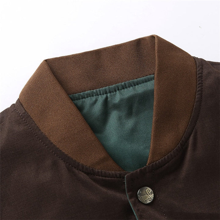 Men’s Bomber Jacket | Buttoned