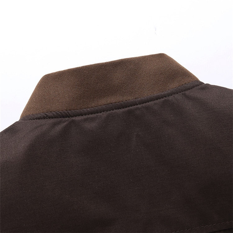 Men’s Bomber Jacket | Buttoned