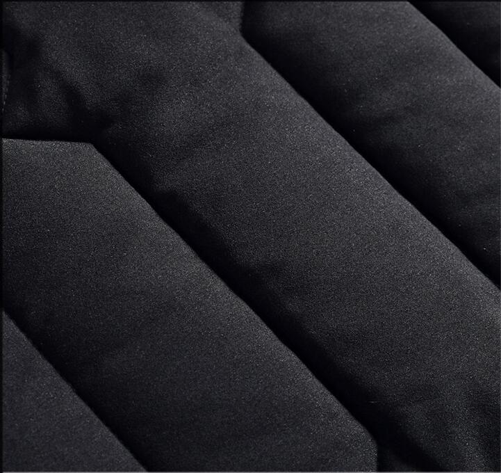 Men’s Quilted Puffer Jacket | Stand Collar