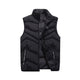 Men’s Zip-Up Vest | Vertical Stitch