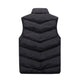 Men’s Zip-Up Vest | Vertical Stitch