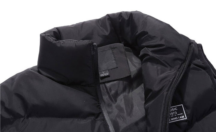 Men’s Zip-Up Vest | Vertical Stitch