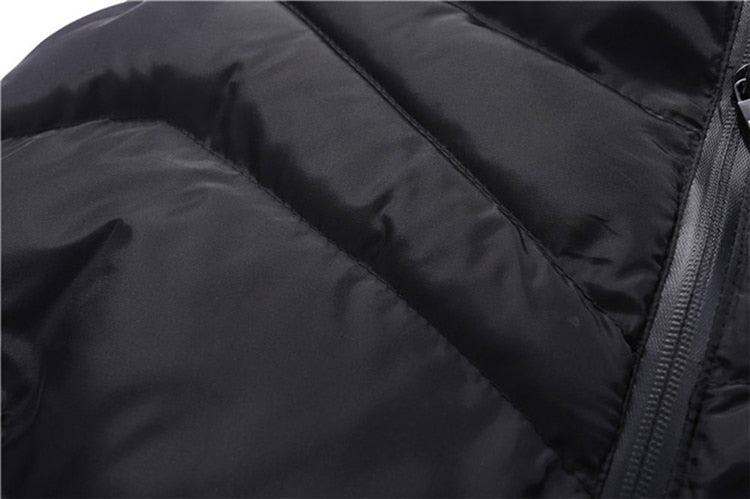 Men’s Zip-Up Vest | Vertical Stitch