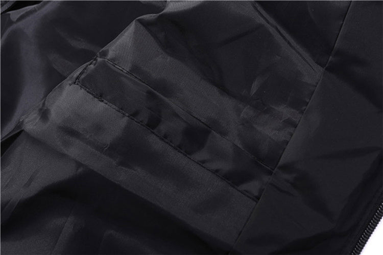Men’s Zip-Up Vest | Vertical Stitch