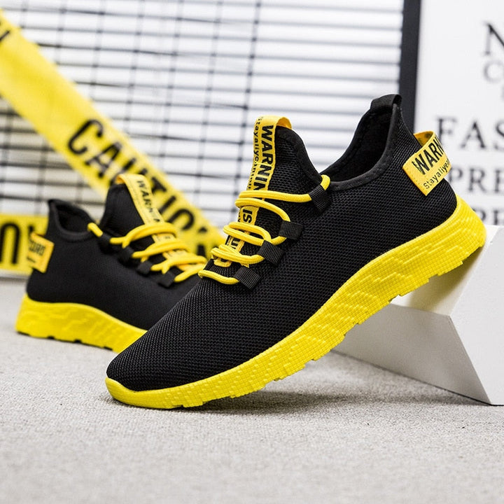 Men’s Mesh Lace-Up Sneakers | Lightweight