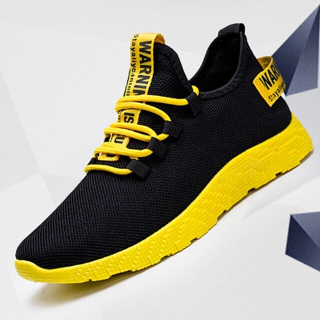 Men’s Mesh Lace-Up Sneakers | Lightweight