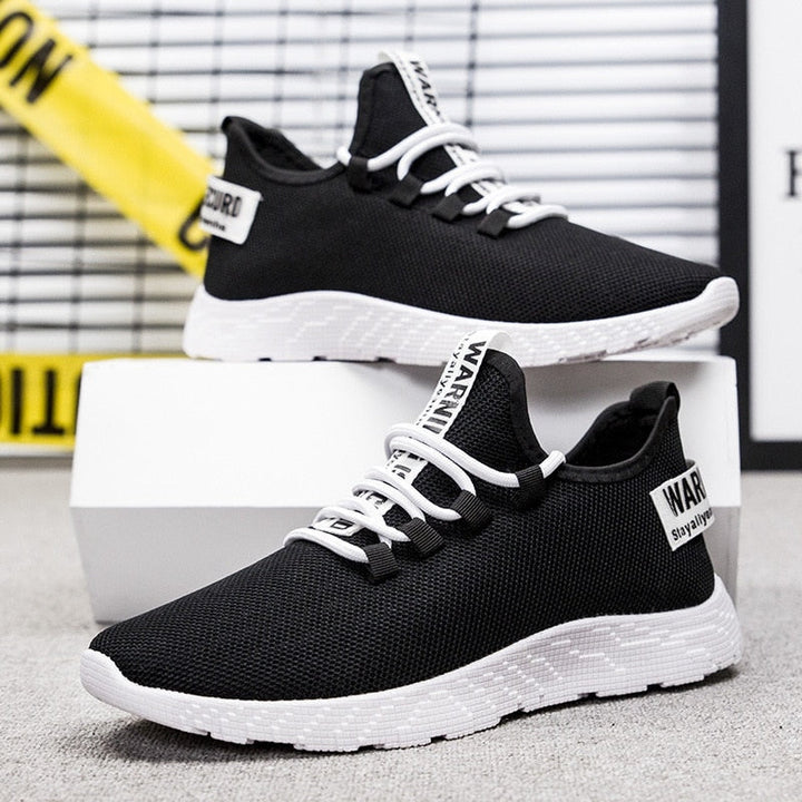 Men’s Mesh Lace-Up Sneakers | Lightweight