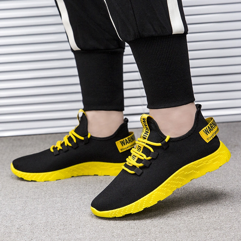 Men’s Mesh Lace-Up Sneakers | Lightweight
